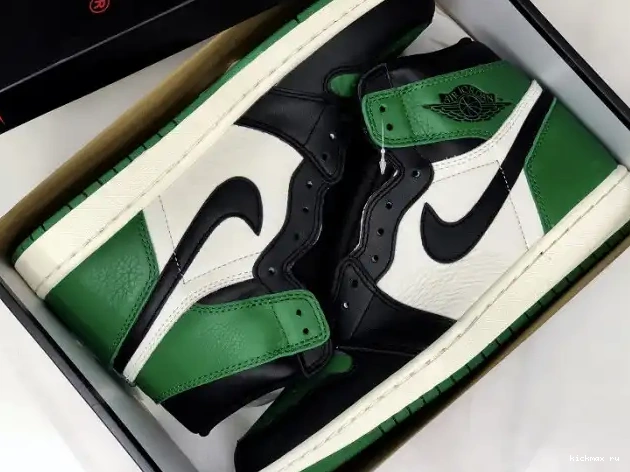 Cheap MAX OG Sail-Black Air Jordan NRG 1 Green Pine High 555088-302 0405